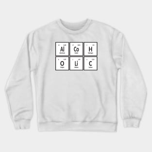Alcoholic Periodic Table Crewneck Sweatshirt